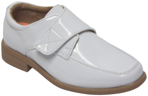 BOYS DRESSY SHOES (2342307-1) WHITEPAT